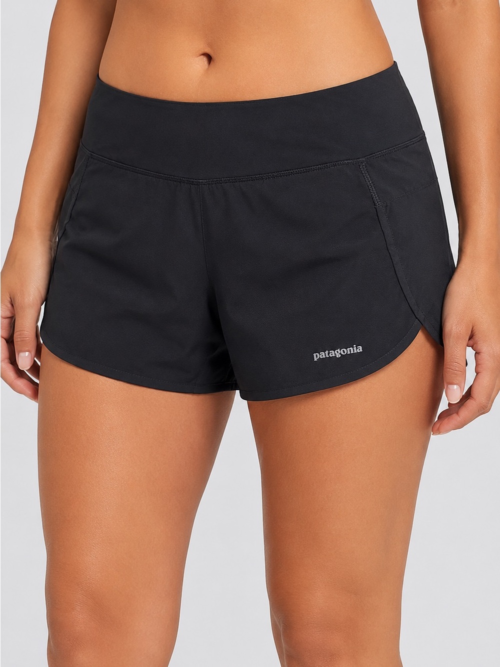 Patagonia Strider Black Running Shorts Medium 3” inseam